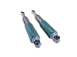 Honda Cub green rear shock absorber pair - view 5
