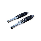 340mm Black Rear Shock Absorbers – Pair for Honda Yamaha Suzuki Kawasaki Lexmoto KTM
