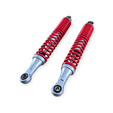 Kawasaki 330mm red twin rear shock absorbers pair - product photo 1