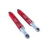 Kawasaki red 330mm motorcycle rear shocks pair - product photo 3