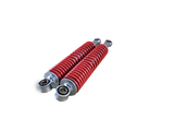 Kawasaki red 330mm motorcycle rear shocks pair - product photo 4