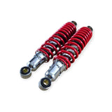 Kawasaki red 330mm motorcycle rear shocks pair - product photo 6