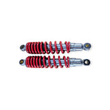 Kawasaki red 330mm motorcycle rear shocks pair - product photo 7
