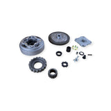 Honda CD90 manual clutch assembly primary gear and lifter bearing detail
