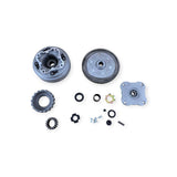 Honda CD90 clutch plate gear bearing spacer and retaining hardware components