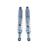 Honda Innova ANF125 330mm silver rear shock absorbers pair