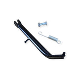 Honda CB125 240mm black side stand kit with return spring pivot bolt and nut