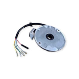 Universal 50cc-125cc horizontal engine 12V 2-coil 5-wire magneto stator plate view 3