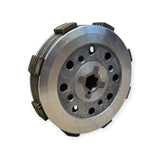 5-plate motorcycle clutch drum centre assembly detail