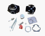 Yamaha QT50 1979-1987 60cc 44mm big bore cylinder head piston kit product view 3