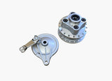 Honda CL100 CL100S Rear Wheel Hub & Brake Plate 1970-1973