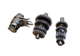 Honda horizontal-engine 4-speed gearbox main and countershaft gear assemblies