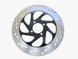 240 mm four-hole motorcycle front brake disc, product photograph 1 of 7