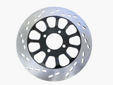 Suzuki GN125 GS125 TU125 220mm brake disc mounting pattern view