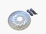 Honda PCX150 front brake disc and pads product view 2