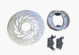 Honda Vision 110 NSC110 brake service kit with front disc pads and rear shoes