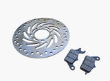 Honda Dio 110 front brake disc and pad kit