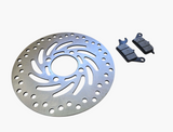 Honda Dio 110 front brake disc and pads product view 2