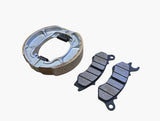 Honda Zoomer X 110 brake pads and rear brake shoes kit - view 3