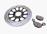 Suzuki TU125 X 220mm front brake disc and brake pad set 1999
