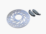 Honda MSX125 Grom replacement rear brake rotor and pads product view