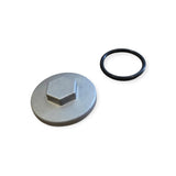 Pair of tappet valve adjuster caps 12361-035-000 12361-035-001 engine head covers