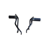 SFM ZX125 ZZ125 Direct Bikes Enduro rear pillion foot peg pair product photo 6