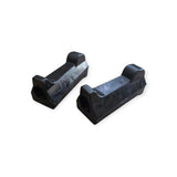 Lexmoto Aspire 50/125 / ZSF 125 Front Rider Footrest Rubbers Pair - product image 4