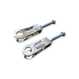 Chain Tensioners Adjusters Yamaha YBR125 2005–2019 Rear Axle Adjuster Set Pair