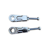 Chain Tensioners Adjusters Yamaha YBR125 2005–2019 Rear Axle Adjuster Set Pair