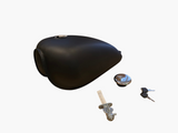 Suzuki GN250 1996-2001 Matte Black 10L Cafe Racer Fuel Tank product image 1