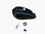 Suzuki GN250 1996-2001 Black Petrol Fuel Tank product image 3