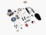 2 stroke bicycle engine kit exhaust and mounting parts