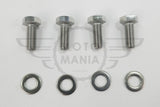Foot Peg Bolts Foot Rest Washers Stainless Steel Honda CG125 CB100 CB125