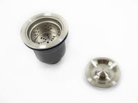 Stainless Steel Single Bowl Sink Insert Waste kit & Tap 37 X 32cm