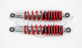 Universal Shock Absorbers Red 300mm Honda Yamaha Suzuki Custom