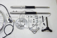 Customized Tracker Front Suspension Fork Kit Wheel 1.6 x 18 Honda C50 C70 C90