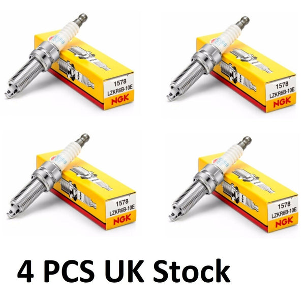  x4 Genuine NGK Spark Plug LZKR6B-10E HYUNDAI i30 1.4L 1.6L 2.0L 2007-On