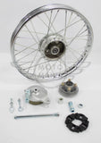 Rear Wheel Brake Plate DID Honda C50 C70 C90 ZZ 1.4x17