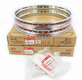 Front & Rear Wheel Rim with spokes Honda C50 C70 1.4x17 & 1.2x17 Rim