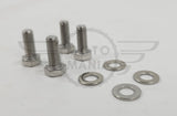 Foot Peg Bolts Foot Rest Washers Stainless Steel Honda CG125 CB100 CB125