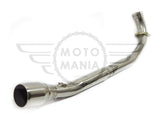 Stainless Exhaust Down Pipe Honda C50 C70 C90 Custom Pit Bike Motorbike Lifan