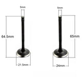 Inlet & Exhaust Valves Springs Collets Lexmoto Titan 125 Euro 5 ZN125T-8F-E5