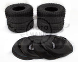 X4 Pack Knobbly Tyre 145/70-6 Tire Tubes Front and Rear Kazuma Meerkat 50cc 70cc