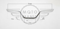 Universal Handle bars 22mm 7/8" 73cm Motorbike Pit Bike Honda Yamaha Suzuki 