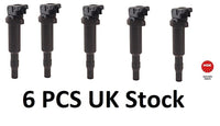 X 4 NGK U5055/ 48206 Ignition Coil BMW 1 2 3 5 Series 1.8L 2.0L 2.2L 2.5L 3.0L 