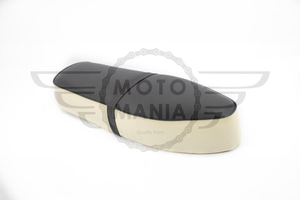 Long Seat Assembly Honda C50 C70 C90 Passport Black Cream 620mm 6v