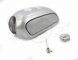 Honda CD50 CD70 CD90 Fuel Gas petrol tank Silver