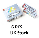 NGK IZKR7B 7563 Spark Plug x 6 Volkswagen EOS 3.2L 2006 - Onwards