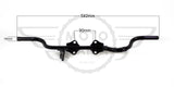 Foot Pegs Rests Step Honda C90 E start Lifan YX125 YX160